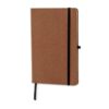 Hardcover notebook A5 recycled leer