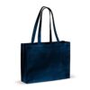 Draagtas gerecycled katoen met bodem 140g/m² 49x14x37cm
