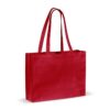 Draagtas gerecycled katoen met bodem 140g/m² 49x14x37cm
