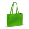 Draagtas gerecycled katoen met bodem 140g/m² 49x14x37cm