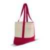 Strandtas OEKO-TEX® katoen 280g/m² 42x10x30cm