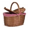 Rieten picknick mand