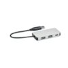 HUB-C Aluminium USB hub 3 poorten