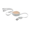TOGOBAM Intrekbare USB-laadkabel