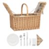 MIBRE PLUS 4-persoons rotan picknickmand