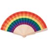 WILSON Houten regenboog handwaaier