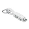 KEY C Sleutelhanger met 4 in 1 kabel