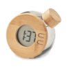 DROPPY LUX Water bamboe LCD klok