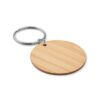 ROUNDBOO Ronde bamboe sleutelhanger