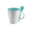DUAL Mok met bijpassende lepel 25 cl.