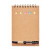 MULTIBOOK Notitieboekje met balpen