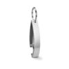 COLOUR TWICES Aluminium sleutelhanger