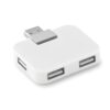 SQUARE USB Hub, 4 poorten
