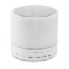 ROUND WHITE Ronde bluetooth luidspreker