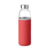 UTAH GLASS Drinkfles 50 cl. met neopreen tasje