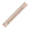 Wood liniaal 20 cm