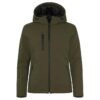Clique Padded Hoody Softshell Dames Jacket