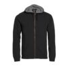 Clique Classic vest met capuchon 280 g/m²