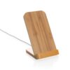 FSC® bamboe 5W draadloze oplaadstandaard