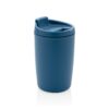 GRS beker van gerecycled PP met klepdeksel