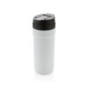 RCS gerecycled stalen fles met deksel en rietje