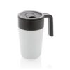GRS Recycled PP en RVS mok met handvat