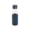 Ukiyo glazen fles met hydratatietracking + sleeve 60 cl.