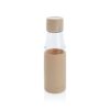 Ukiyo glazen fles met hydratatietracking + sleeve 60 cl.
