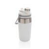 Vacuüm RVS fles met duo-functie deksel 50 cl.