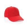 Impact 5 panel 280gr recycled katoenen cap met AWARE™ tracer