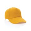Impact 5 panel 280gr recycled katoenen cap met AWARE™ tracer