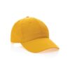 Impact 6 panel 190gr gerecycled katoenen cap met AWARE™ tracer