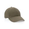 Impact 6 panel 190gr gerecycled katoenen cap met AWARE™ tracer