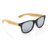 FSC® Bamboo en RCS zonnebril van gerecycled plastic