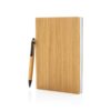 A5 Bamboe notitieboek & pen set
