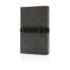 Deluxe hardcover A5 notitieboek met telefoon- en penhouder
