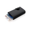 Aluminium RFID kaarthouder met PU portemonnee