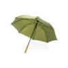 Impact AWARE™ RPET 190T auto open bamboe paraplu ø 103 cm