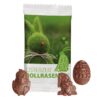 Chocolade Paasfiguurtjes in papieren zakje