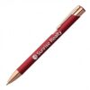 MARTINIQUE soft touch balpen Rose Gold met lasergravering