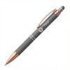 SAGAR Stylus balpen soft touch Rose Gold met lasergravering