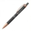 SAGAR Stylus balpen soft touch Rose Gold met lasergravering