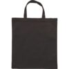 Katoenen draagtas gekleurd met korte hengsels 136 gr/m2