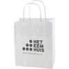 Papieren tas 320x410x120 mm wit en bruin
