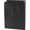 Mat gelamineerde papieren tas 160 x 190 x 80 mm