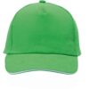 Cap 5 panel brushed met klittenbandsluiting