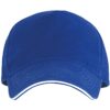 Cap 5 panel brushed met gesp sluiting