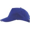 Cap 5 panel brushed met gesp sluiting