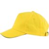 Cap 5 panel brushed met gesp sluiting