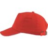 Cap 5 panel brushed met gesp sluiting